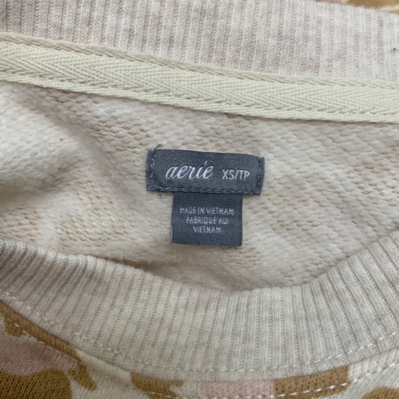 Aerie Cheetah Print Crew Neck - Picture 4 of 4